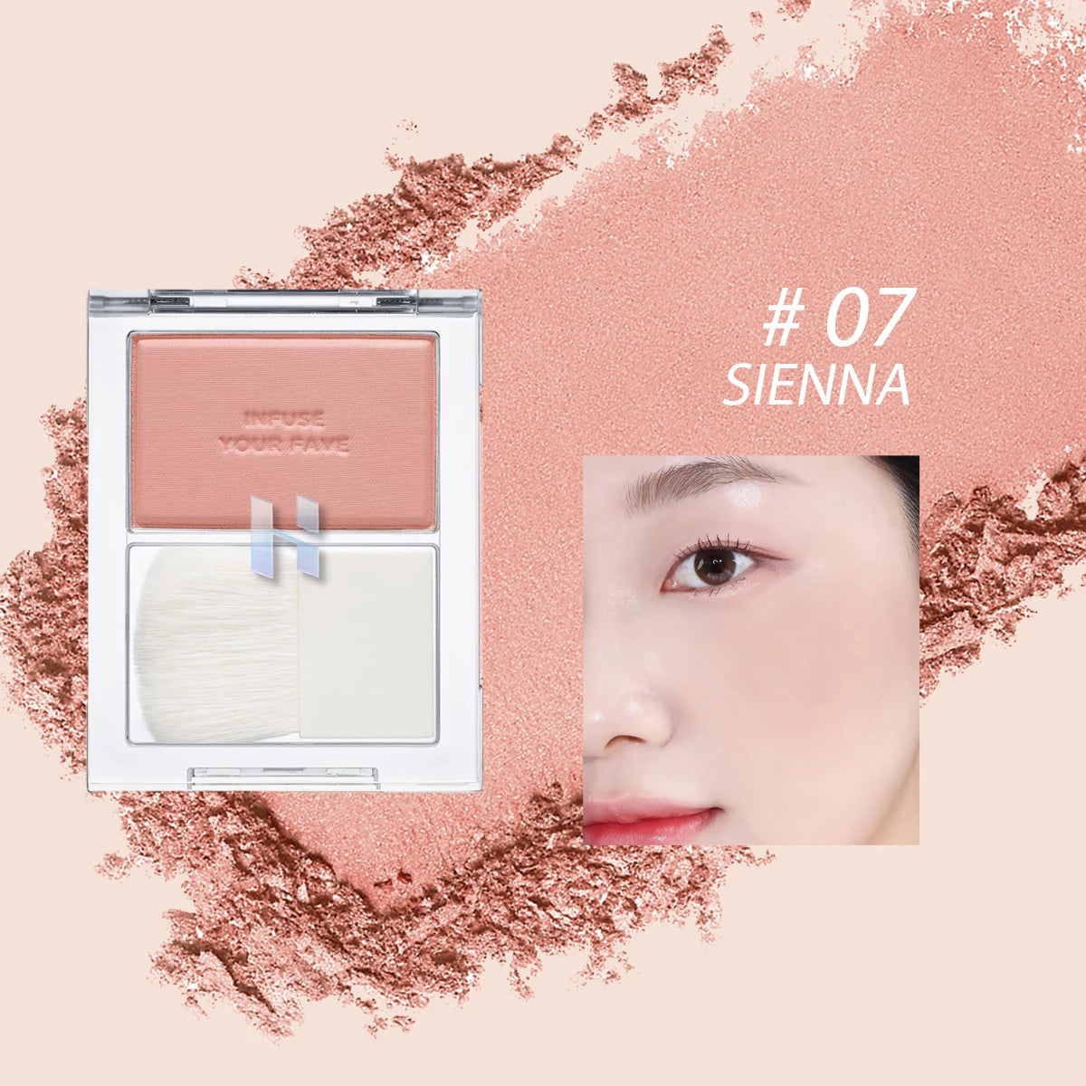 [ClearanceSale] HOLIKA HOLIKA My Fave Infusing Blush 04&07,Minimal Fallout,Natural&Sheer Finish,Korean Cosmetic Makeup
