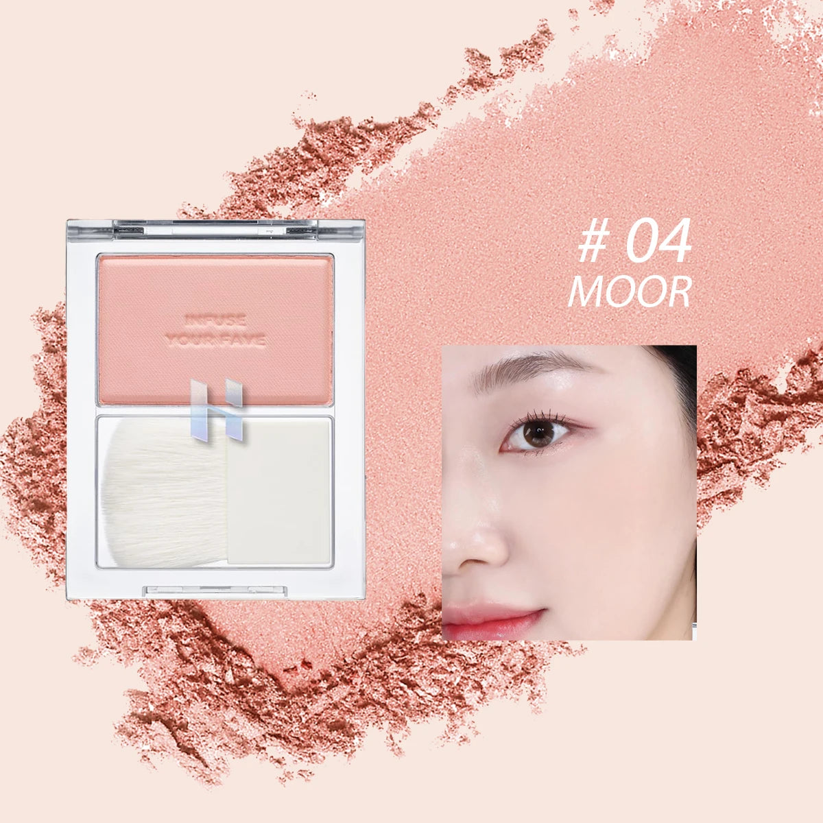 [ClearanceSale] HOLIKA HOLIKA My Fave Infusing Blush 04&07,Minimal Fallout,Natural&Sheer Finish,Korean Cosmetic Makeup