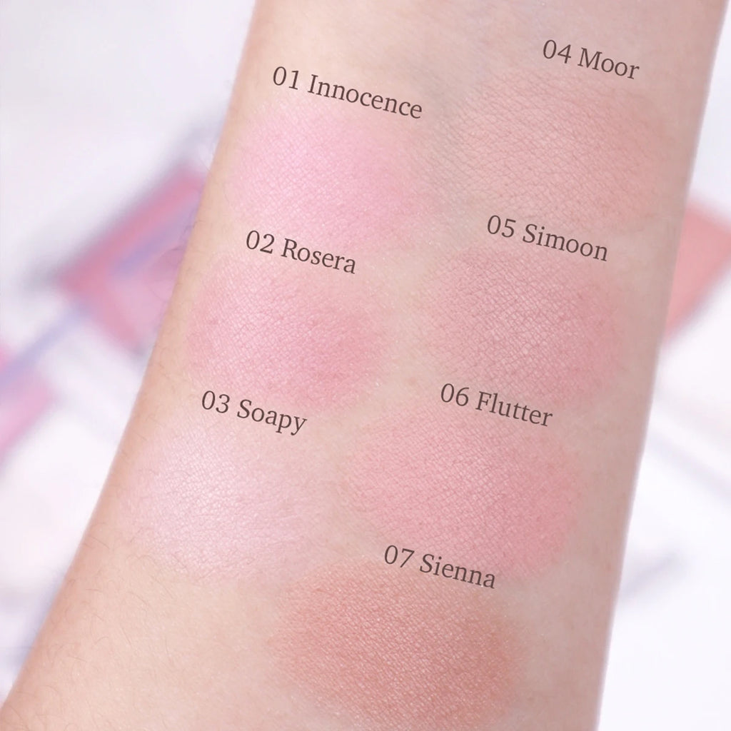 [ClearanceSale] HOLIKA HOLIKA My Fave Infusing Blush 04&07,Minimal Fallout,Natural&Sheer Finish,Korean Cosmetic Makeup