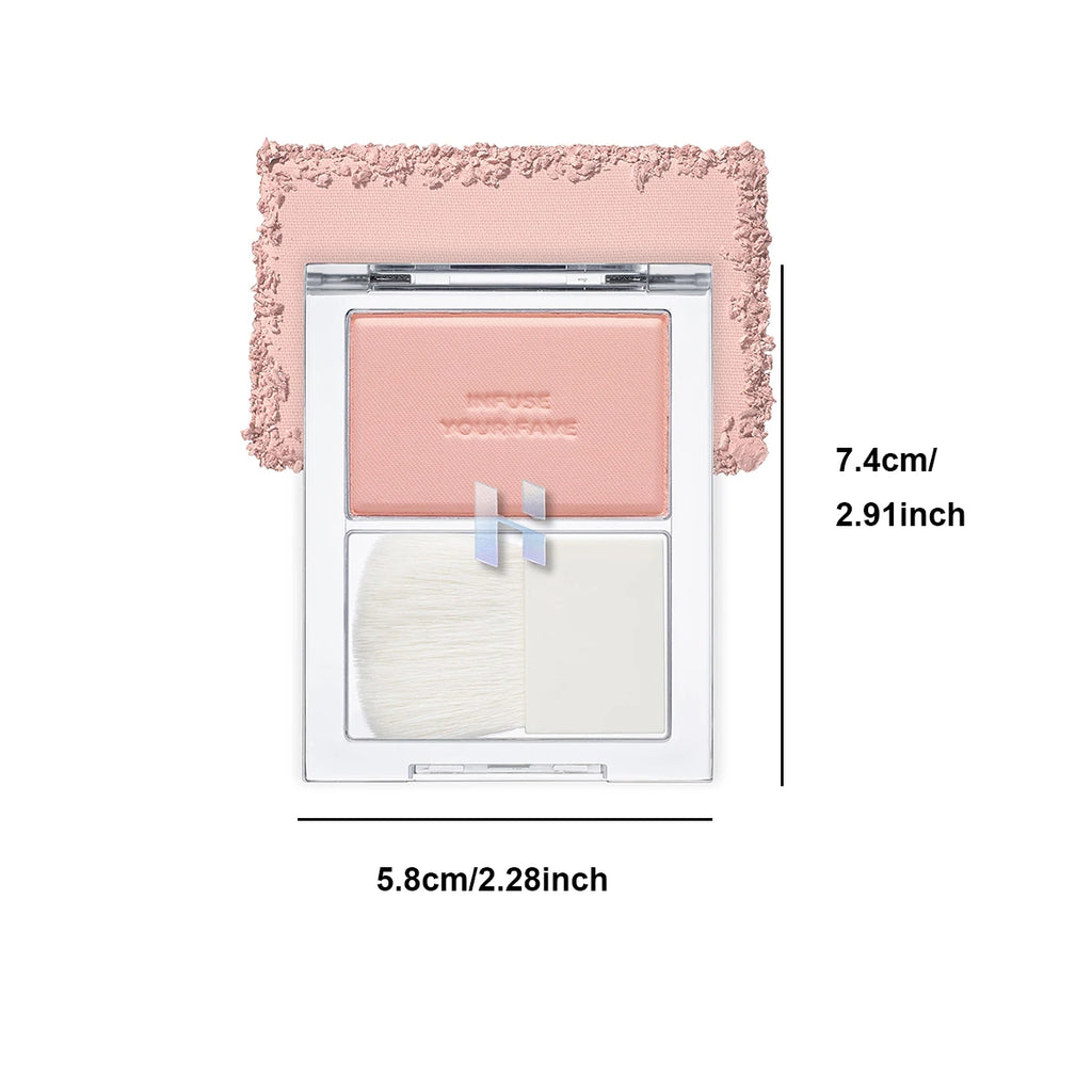[ClearanceSale] HOLIKA HOLIKA My Fave Infusing Blush 04&07,Minimal Fallout,Natural&Sheer Finish,Korean Cosmetic Makeup